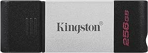 Kingston DataTraveler 80 - DT80/256GB USB-C-Stick 3.2 Gen 1