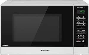 Panasonic 32L 1100W Compact Inverter Microwave Oven, White (NN-ST64JWQPQ)