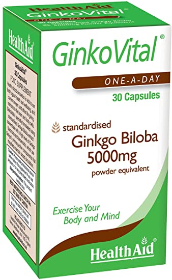 HealthAid Ginko Vital - Ginkgo Biloba - 30 Capsules