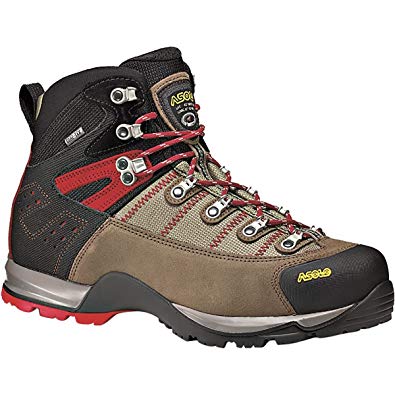 Asolo Men's Fugitive GTX Hiking Boots, Wool / Black, 9 D(M) US