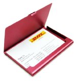 Business Name Card Holder Aluminum Case -  Various Colors