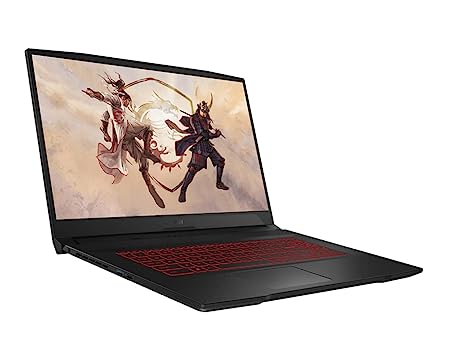 MSI Katana GF66 12UD, Intel 12th Gen. Core i7-12700H 15.6" FHD Gaming Laptop (DDR IV 8GB*2/512GB NVMe PCIe Gen4x4 SSD/RTX3050Ti GDDR6 4GB Graphics/Windows 11 Home/Black/2.25Kg), 9S7-158422-044