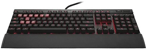 Corsair Vengeance K70 Mechanical Gaming Keyboard-Black Cherry MX CH-9000011-NA (Red)