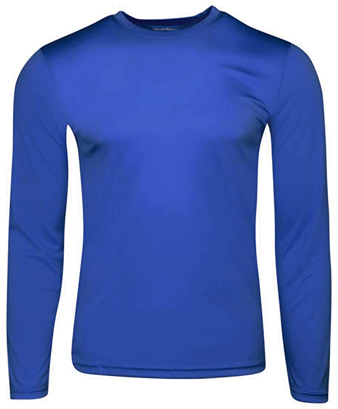 Champion Men's Long-Sleeve Double-Dry Performance T-Shirt