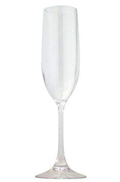 LeadingWare Clear 6 Ounces Unbreakable Bpa-free Tritan Plastic Champagne Flutes (Each)
