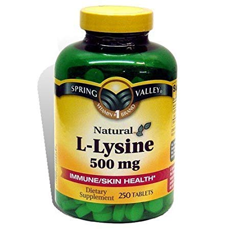 Spring Valley: Dietary Supplement L-Lysine, 250 ct