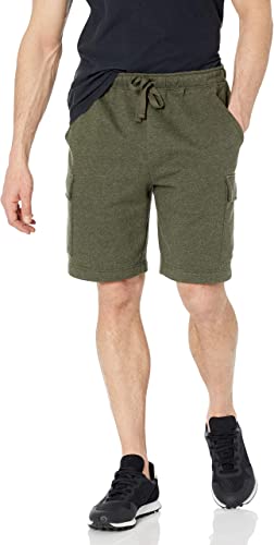 Amazon Essentials Mens Fleece Cargo Short