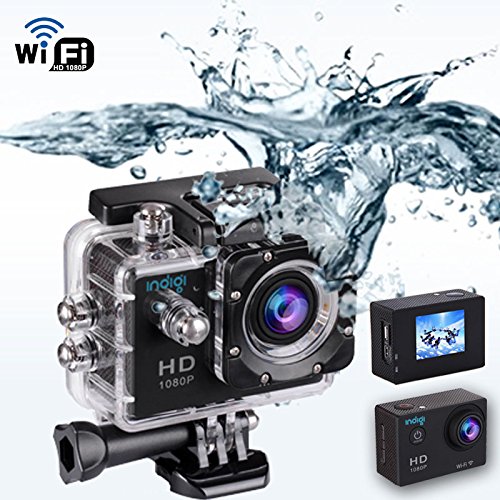 Indigi® HD 1080P Sports DV Action Camera Camcorder 1.5" LCD HDMI WiFi Version for iPhone 6 6  Galaxy S6 S5 Note 4