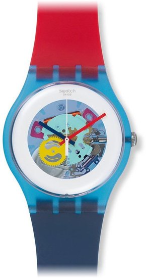Swatch Unisex SUOS101 Originals Multicolor Watch