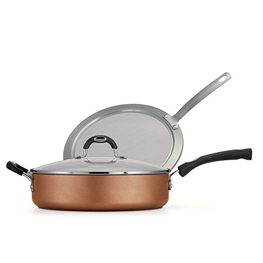 Tramontina 3-Piece Deep Saute Pan Set (Copper) - 80143/588