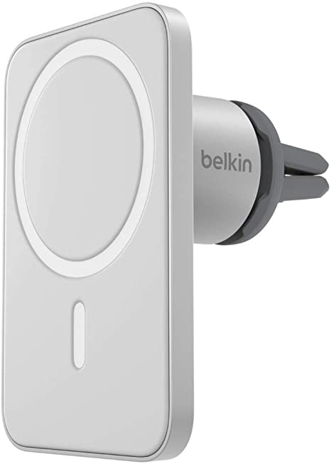 Belkin MagSafe Car Vent Mount PRO for iPhone 12, 12 Pro, 12 Pro Max, 12 Mini (Keeps All iPhone 12 Models Magnetically Mounted While You Drive)