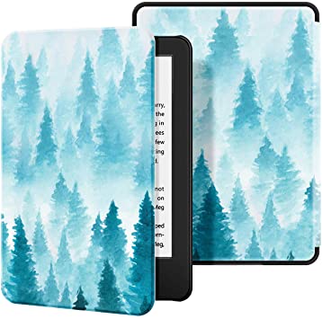 Ayotu Case for All-New Kindle(10th Gen, 2019 Release) - PU Leather Cover with Auto Wake/Sleep-Fits Amazon All-New Kindle 2019(Will not fit Kindle Paperwhite or Kindle Oasis),Forest