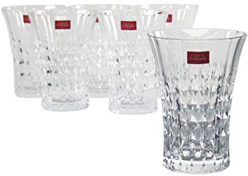 Luminarc Arc International Lady Diamond Diamax Highball Glass (Set of 6), 12 oz, Clear