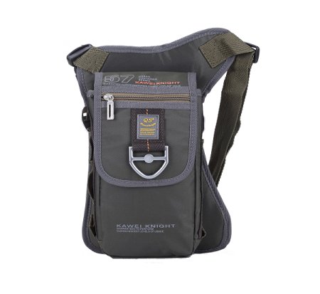 Kawei Knight Nylon Tactical Leg Bag Pouch Messenger Waterproof