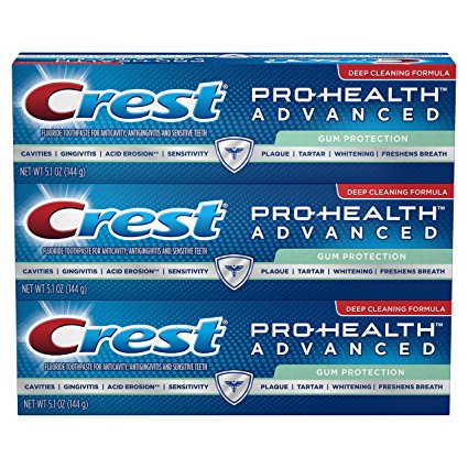 Crest Pro-Health Advanced Gum Protection Toothpaste, 5.1 oz, TRIPLE