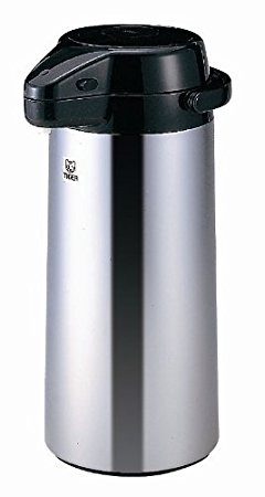 Tiger Corporation PXQ-1901 Air Pump Dispenser, 1.9-Liter/64.2-Ounce, Mirror Finish