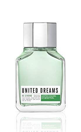 United Colors of Benetton United Dreams Eau de Toilette Spray for Men, Be Strong, 3.4 Ounce