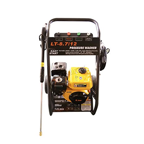 FoxHunter Quality 2200 PSI 5.5 HP 4 Stroke OHV Petrol Pressure Washer Jet Washer