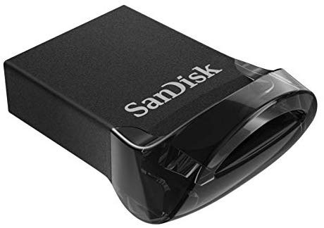 SanDisk Ultra Fit USB 3.1 Flash Drive, 256GB, Black, SDCZ430-256G-A46