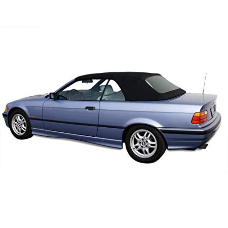 Sierra Auto Tops Convertible Top Compatible With BMW 1994-1999 3 Series (E36), Stayfast Canvas, Black