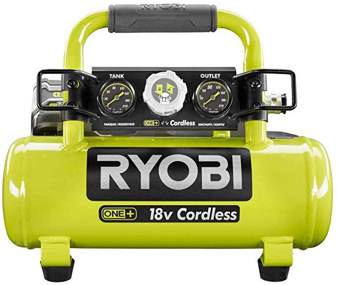 Ryobi 18-Volt ONE  Cordless 1 Gal. Portable Air Compressor (Tool Only)