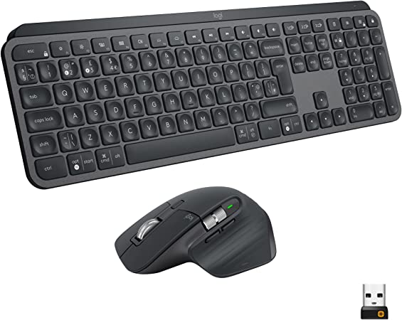 Logitech MX Master 3 Advanced Wireless Mouse   MX Keys Advanced Wireless Keyboard