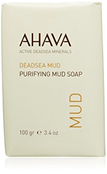 AHAVA Dead Sea Purifying Mud Soap, 3.4 fl. oz.