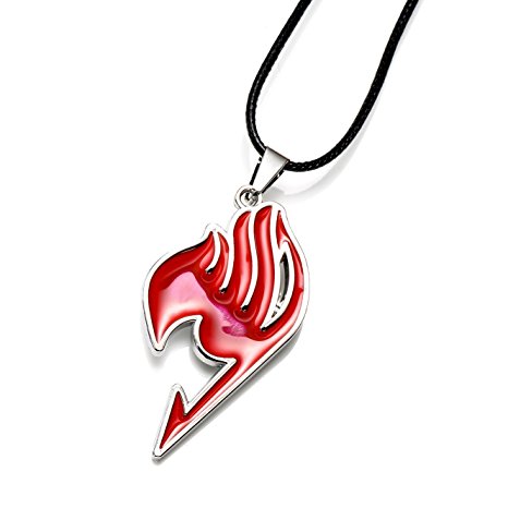 Hot Sell New Anime Fairy Tail Magic Association's Symbol 4 Colors Alloy Necklace Pendent U Pick