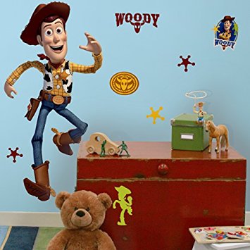 Roommates Rmk1430Gm Toy Story Woody Peel & Stick Giant Wall Decal