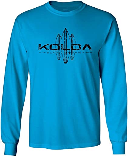 Koloa Surf Co. Vintage Surfboard Long Sleeve T-Shirts in Regular, Big and Tall