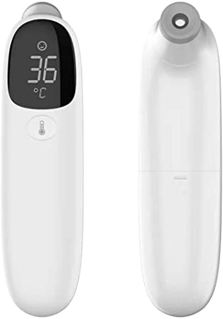 NewPinky 3in1 Digital IR Infrared Thermometer Adult Baby Body Ear Fever Forehead Temperature Meter Object Liquid Temperature Monitor Use to Easy