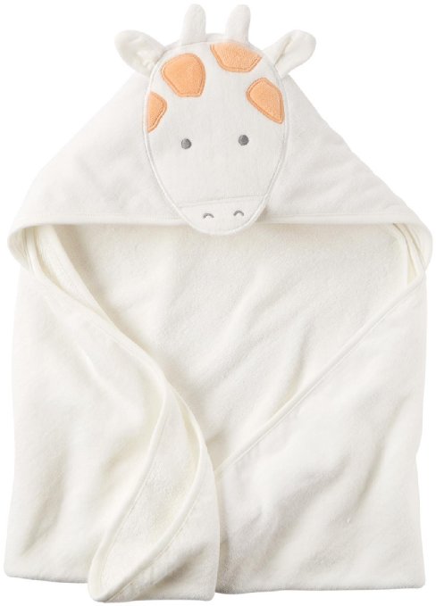 Carter's Hooded Towel - Neutral Giraffe