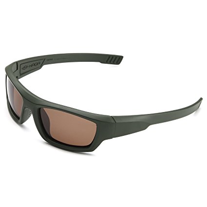 Naga Sports Youth Teenager UV400 Polarized Sunglasses for Baseball, Softball, Running, Fishing, Biking - Kids Ages 6-14