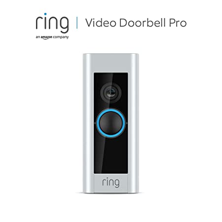 Ring Video Doorbell Pro mit Festverdrahtung von Amazon | Einschließlich Chime (1. Gen.), 1080p HD-Video, Gegensprechfunktion, Bewegungserfassung, WLAN | Mit 30-tägigem Testzeitraum für Ring Protect