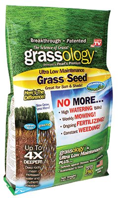 Telebrands Grassology Grass Seed 3 Lb. Bagged ( Pack of 6 )
