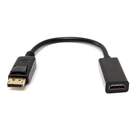 ANRANK DP DisplayPort Male to HDMI Female Converter Adapter Cable 1080P