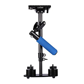 Elepawl Handheld Camera Stabilizer, 24"/60cm&nbsp;Carbon Fiber Steadicam with Quick Release Plate 1/4" Screw for Camcorder Video Camera DV DSLR Nikon, Canon, Sony, Panasonic up to 0.2-2kg / 0.5-4.5Ib