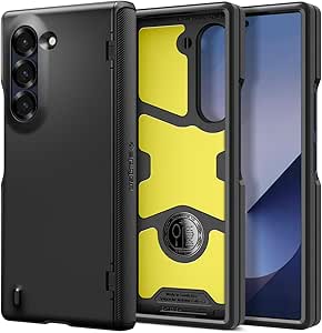 Spigen Slim Armor Pro [Hinge Protection] Case Compatible with Samsung Galaxy Z Fold 6 - Black