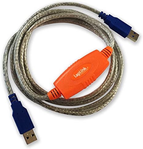 Laplink 6' USB 3.0 SuperSpeed Transfer Cable for PCmover