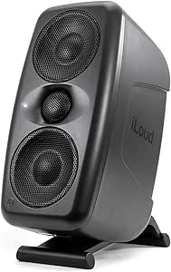 IK Multimedia iLoud MTM MKII (pair plus ARC mic) compact studio monitor with built-in ARC room correction, speaker emulation, 100W power