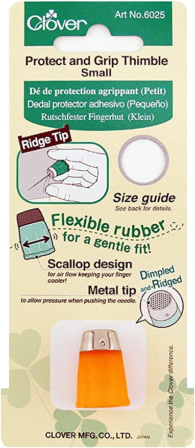 Clover 6025 Small Protect and Grip Thimble