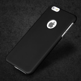 iPhone 6s Case Acewin Exact-Fit iPhone 6s Ultra Thin Slim Case Soft Finish Coated Surface with Premium Matte Hard Case Cover for iPhone 6s 47Black