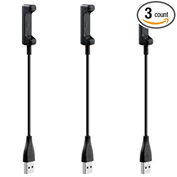 For Fitbit Flex 2 Charger 3 Pcs USB Charger Cabla Replacement Fitbit Flex 2 Charger for Fitbit Flex 2 Smart watch