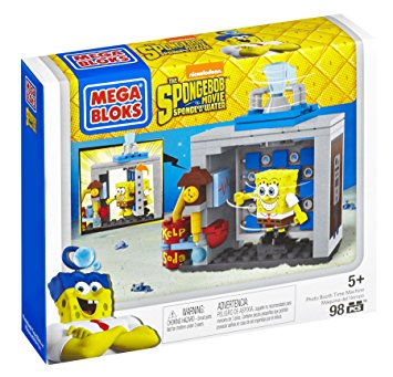 Mega Bloks The SpongeBob Movie: Sponge Out of Water Photo Booth Time Machine Building Set