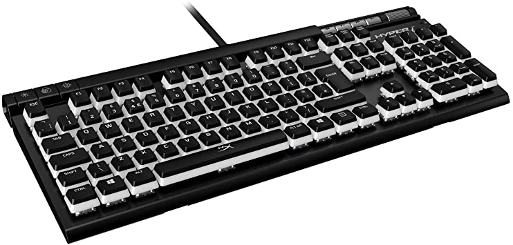 HyperX Pudding Keycaps - Full Key Set - ABS - OEM Profile - Black