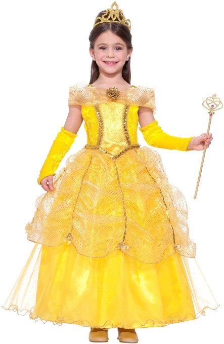 Forum Novelties Golden Princess Costume, Small