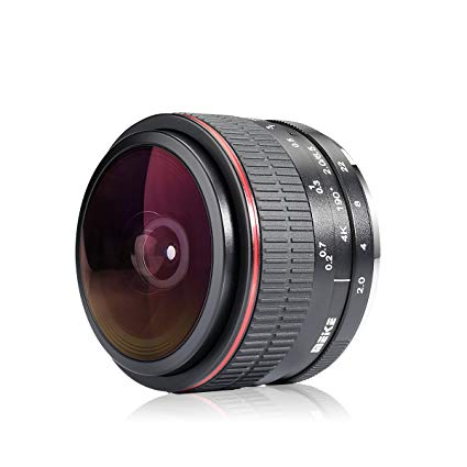 Meike 6.5mm Ultra Wide f/2.0 Fisheye Lens for Sony A6000,A6100,A6300,Nex3,Nex3n,Nex5,Nex5t,Nex5r,Nex6,Nex7 Mirorrless Camera