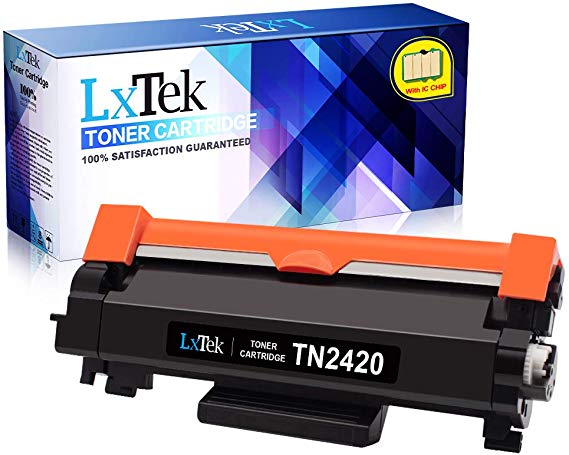 LxTek TN2420 TN-2420 Compatible for Brother TN2410 TN-2410 Toner Cartridges for MFC-L2710DW HL-L2350DW DCP-L2530DW DCP-L2510D MFC-L2750DW MFC-L2710DN MFC-L2730DW HL-L2370DN HL-L2310D HL-L2375DW