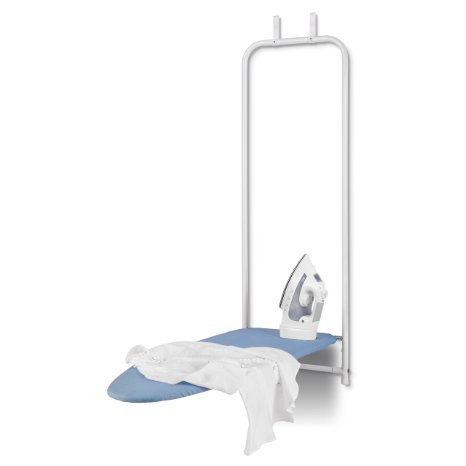 Honey-Can-Do BRD-01350 Over The Door Ironing Board with Folding Design, 42L x 14W