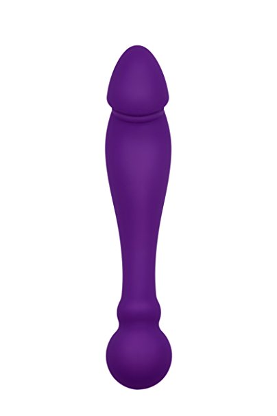 Dildo Queen Medium 7 inch Medical Grade Silicone Dildo - Purple
